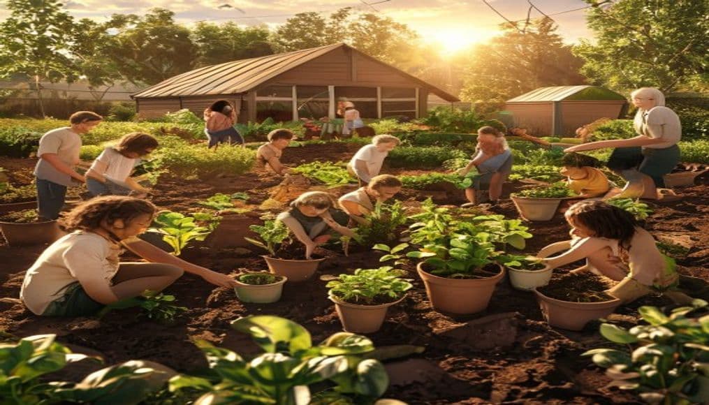 Hands in Soil