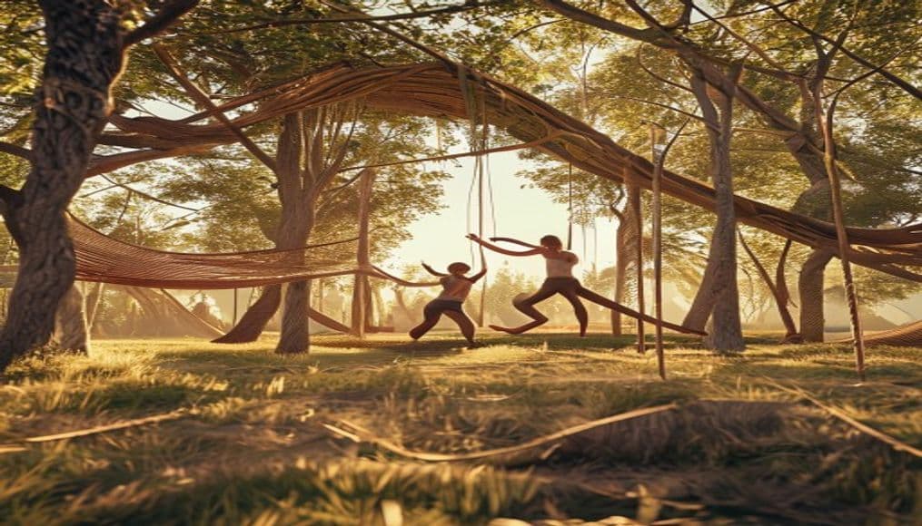 A floor for movement — dance, yoga, contact, play.